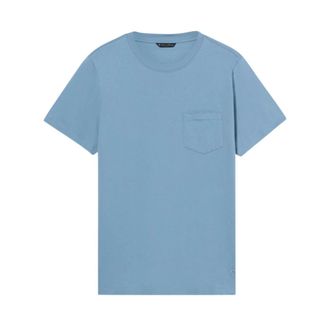 Brooks Brothers Cotton Pocket T-Shirt - male - Brooks Brothers - T-Shirts - Blue - M - Tops