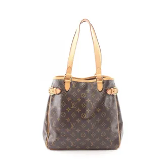 Louis Vuitton Brown Coated Canvas Pvc Monogram Leather Handbag Tote Bag (Pre-Owned)