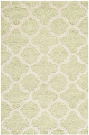 Safavieh Alfombra lana verde/neutrale 61 x 91 cm