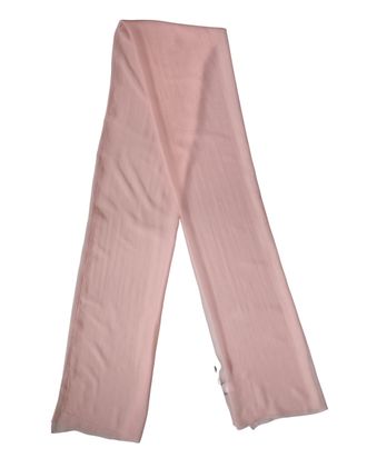 Dolce & Gabbana Light Pink Silk Neck Wrap Shawl Stole 272cm x 120cm Womens Scarf