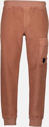 C.P. Company Mens Brushed Fleece Lens Sweatpants - Black - Size: 35/34/32