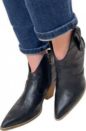 Corkys Footwear Womens Bar Hoppin Bootie Shoe In Black