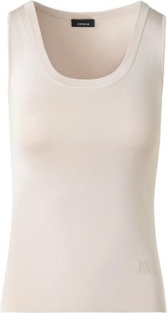 Akris Canotta con scollo ampio - Toni neutri