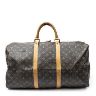 Louis Vuitton Pre-owned Womens Keepall 5 Travel Bag - Brown - One Size
