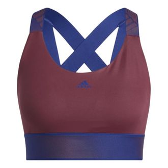 adidas (WMNS) adidas Believe This Medium-Support Workout Bra Copper Blue GR8080