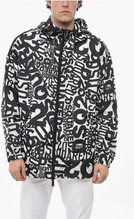 Dsquared2 Monogram Patterned Nylon Windbreaker size Xl