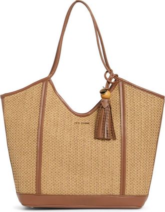 Steve Madden Belliot Tote in Natural Raffia /natural Pebble at Nordstrom Rack