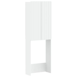 vidaXL Mueble De Ba&ntilde;o Zwolle Blanco 66 X 25,5 X 190 Cm Vidaxl