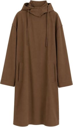 Max Mara Jassen, Dames, Bruin, XS, Enkelrij broekjas