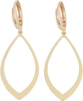 Panacea Open Marquise Drop Earrings in Gold at Nordstrom