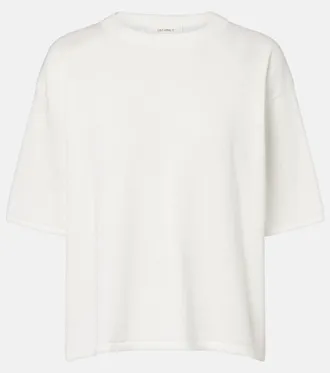 Lisa Yang Rubie cotton and cashmere T-shirt