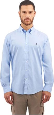Brooks Brothers Hombre, Camisas, Azul, Talla: S