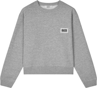 Mads Norgaard Tayler Sweatshirt Standard - Dames - Sweatshirts - Grijs - XS - Katoen - Hoodies & sweatvesten