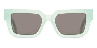 Off-white SILVERSTONE 5307 Mens Sunglasses Green Size 52
