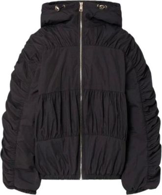 Liu Jo Bomber in Nylon Oversize - - Jackets - Donna - Nero - S