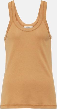Christophe Lemaire Ribbed-knit cotton jersey tank top