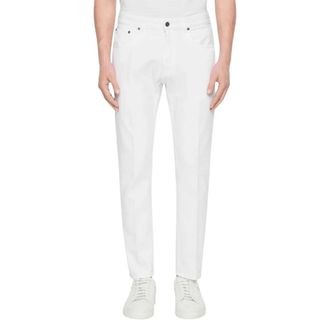 Dondup Slim-fit Trousers, male, White, Size: W29 Dian Jeans
