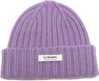 Le Bonnet Heren, Accessoires, Paars, Maat: ONE Size