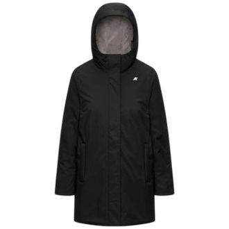 K-Way Chaqueta Sophie Twill Soft Beaver - Jackets - Mujer - Negro - XL
