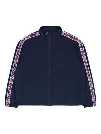 SUPREME x Hysteric Glamour trainingsjack met logoband - Blauw