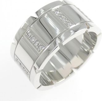 Cartier White Gold White Gold (18K) Band Ring (Pre-Owned)