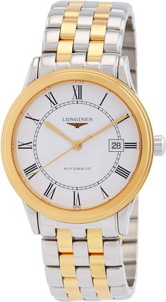 Longines Flagship Automatic White Dial Mens Watch L49843217