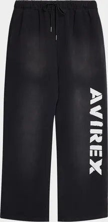 Avirex Men & apos;s Distressed Icon Fleece Drawstring Pants