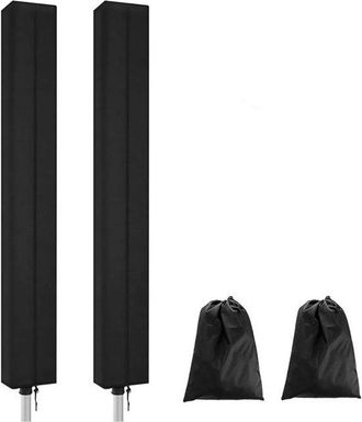 OEM Funda Para Secadora De Ropa, 2 Piezas, Funda Protectora, Oxford, Funda Universal Para Secadora De Ropa, Patio, 165x16x16 Cm, Negra