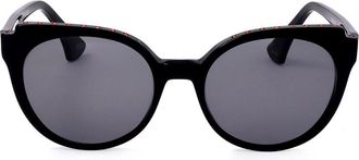 Silvian Heach Charlotte Sun 100 Womens Sunglasses Black Size 51