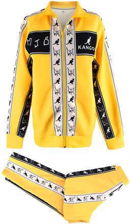 MJB x Kangol Yellow Limited Edition Tracksuit Size XS
