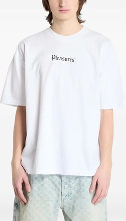 Pleasures graphic-print t-shirt - men - Cotton - M - White
