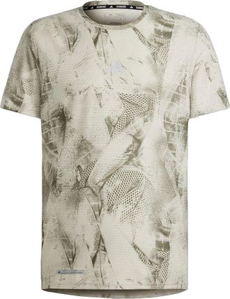 adidas Ultimateadidas Allover Print T-Shirt Grey Olive IN0103