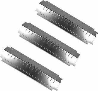 OEM Juego De 3 Rejillas De Repuesto De Acero Inoxidable Para Parrillas De Gas De Fireplus, Fire Mountain, Char-broil, Cosmogrill, Campingaz Y Otras Marcas