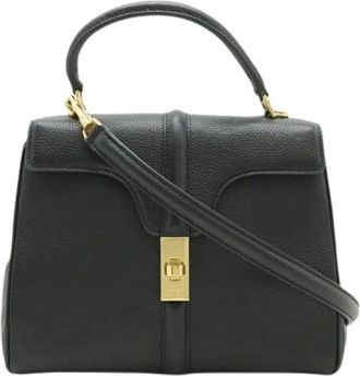 Celine Pre-owned Vintage Schoudertas - Dames - Vintage Handtas - Zwart - ONE Size - Leer - Vintage