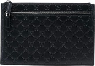 Gucci Pre-owned Clutches, female, Black, Size: ONE SIZE Pre-owned Clutch Bag