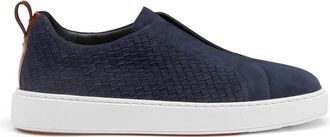 Santoni Hombre, Zapatos, Azul, Talla: 45 1/2 EU