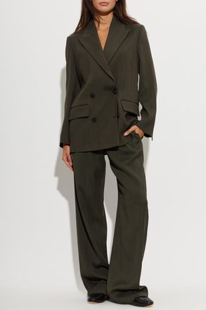 Golden Goose Wide-leg Trousers, Womens, Grey