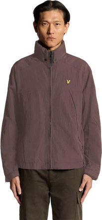 Lyle & Scott Long Sleeve Fold Away Hood Jacket in Espresso at Nordstrom, Size Xx-Large