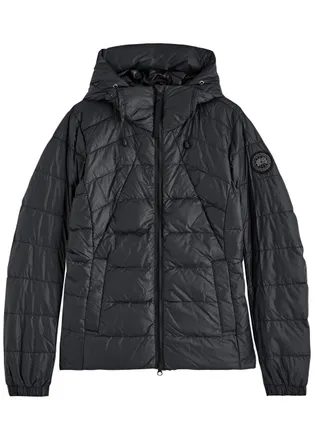 Canada Goose Abbott Hooded Quilted Nylon Jacket - Black - XS (UK6 /xs)
