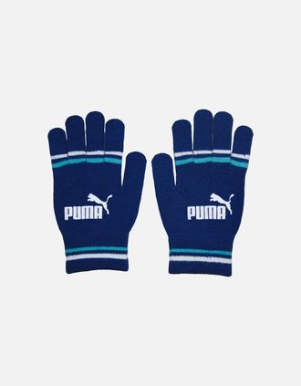 Puma Womens Puma Womens/Ladies Diamond Gloves - Navy - Size: S