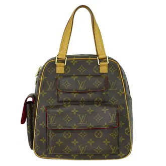 Louis Vuitton Excentri-Cite Monogram Canvas Brown Canvas Handbag (Pre-Owned)
