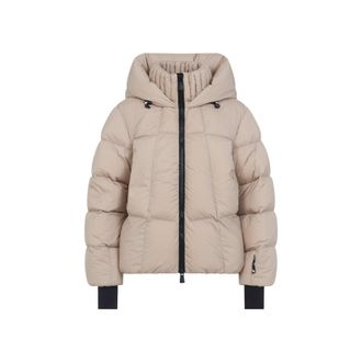 Moncler Dark Beige Bonnieure Bomber Jacket-Donna