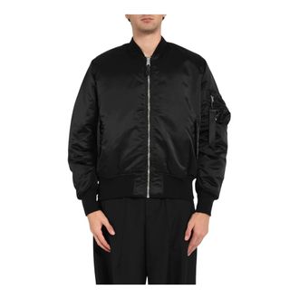 Alpha Industries Ma-1 3M Flight Jacket - Heren - Bomber jackets - Zwart - M - Leer - Jassen