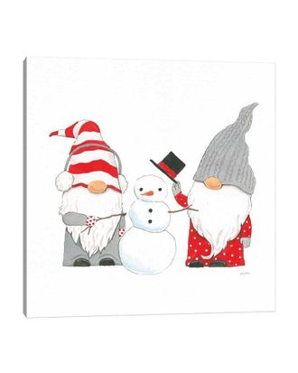iCanvas Discontinued Icanvas Winter Gnomes Ii Wall Art