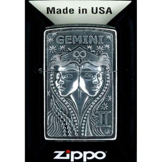OEM Encendedor Zippo Zodiac Gemini Gemelos 2006503