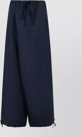 Marni virgin wool oversized wide-leg trousers