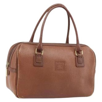Burberry Pre-owned Handbags, female, Brown, Size: ONE SIZE Pre-owned Hand Bag