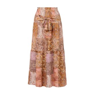 Liu Jo Maxi Skirts, female, Multicolor, Size: XS 2-in-1 Maxi Skirt