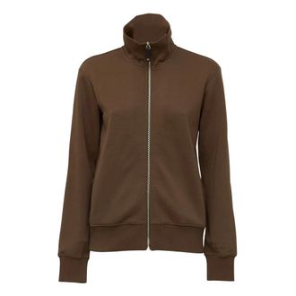 Max Mara Sudadera con cremallera - Sweatshirts & Hoodies - Mujer - Marr&oacute;n - XS