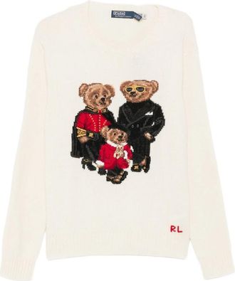 Ralph Lauren Polo Bear Intarsia-knit Sweater